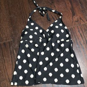 NWT Polka dot bathing suit top